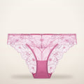 Gradient Floral Lace Sheer Mesh Briefs | Velvetella