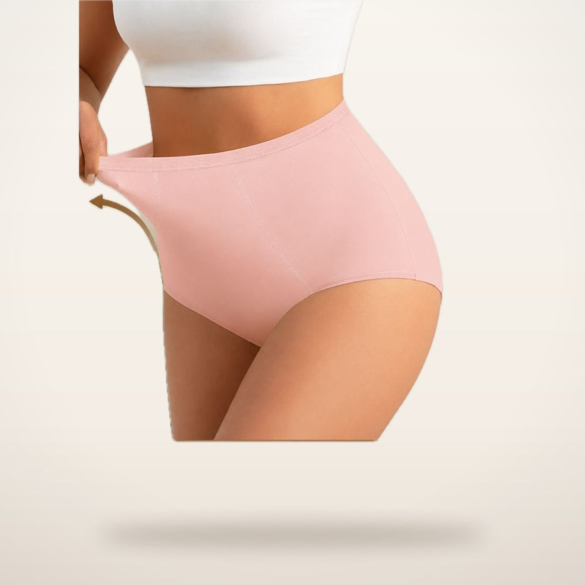 4-Pack High-Waist Cotton Stretch Briefs | Velvetella