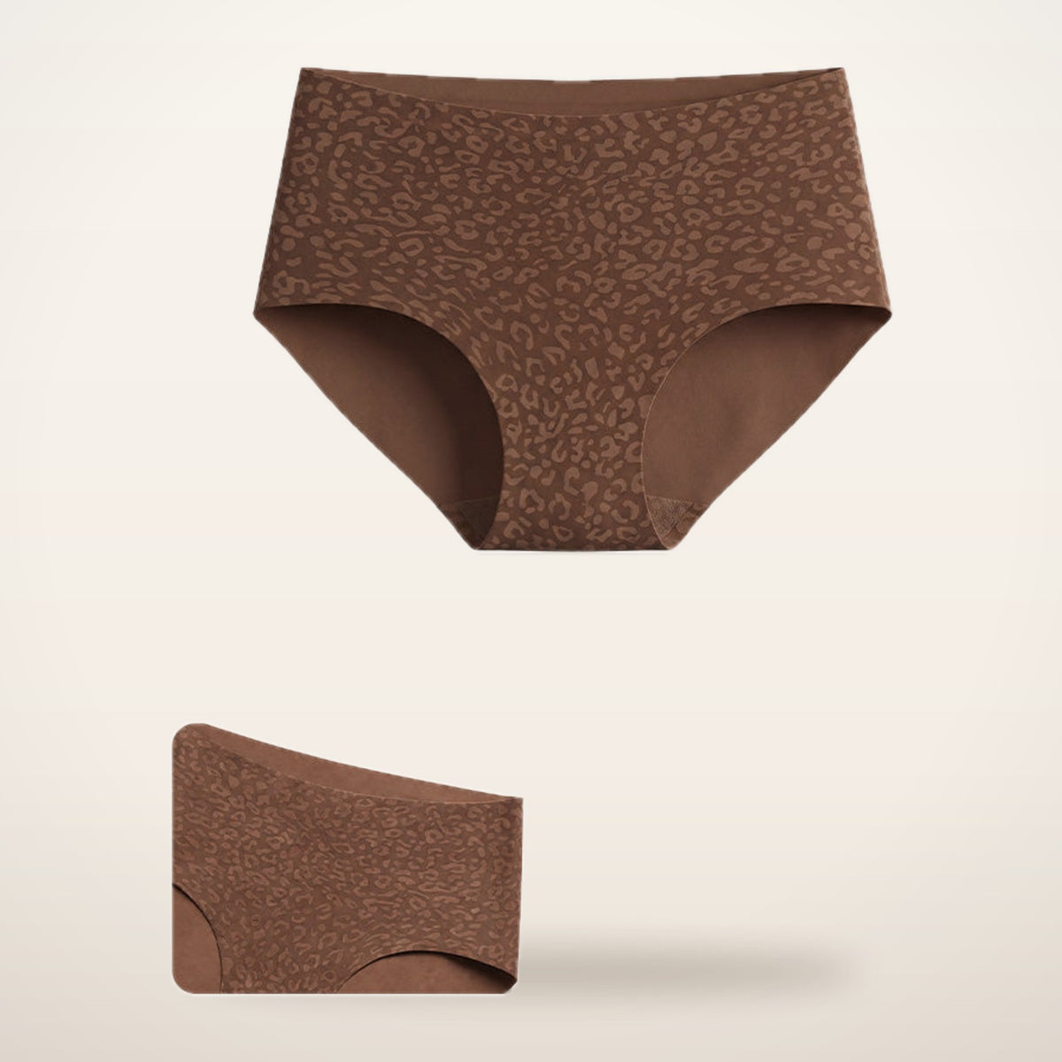 Esme Leopard Smoothing Briefs · Set of 6 | Velvetella