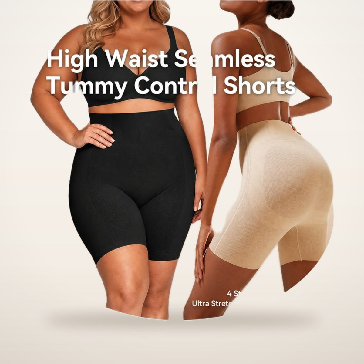 Esme High-Waist Seamless Shaper Shorts | Velvetella