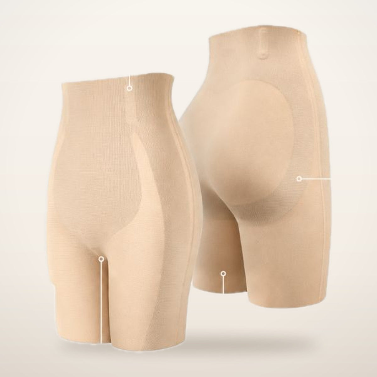 Esme High-Waist Seamless Shaper Shorts | Velvetella