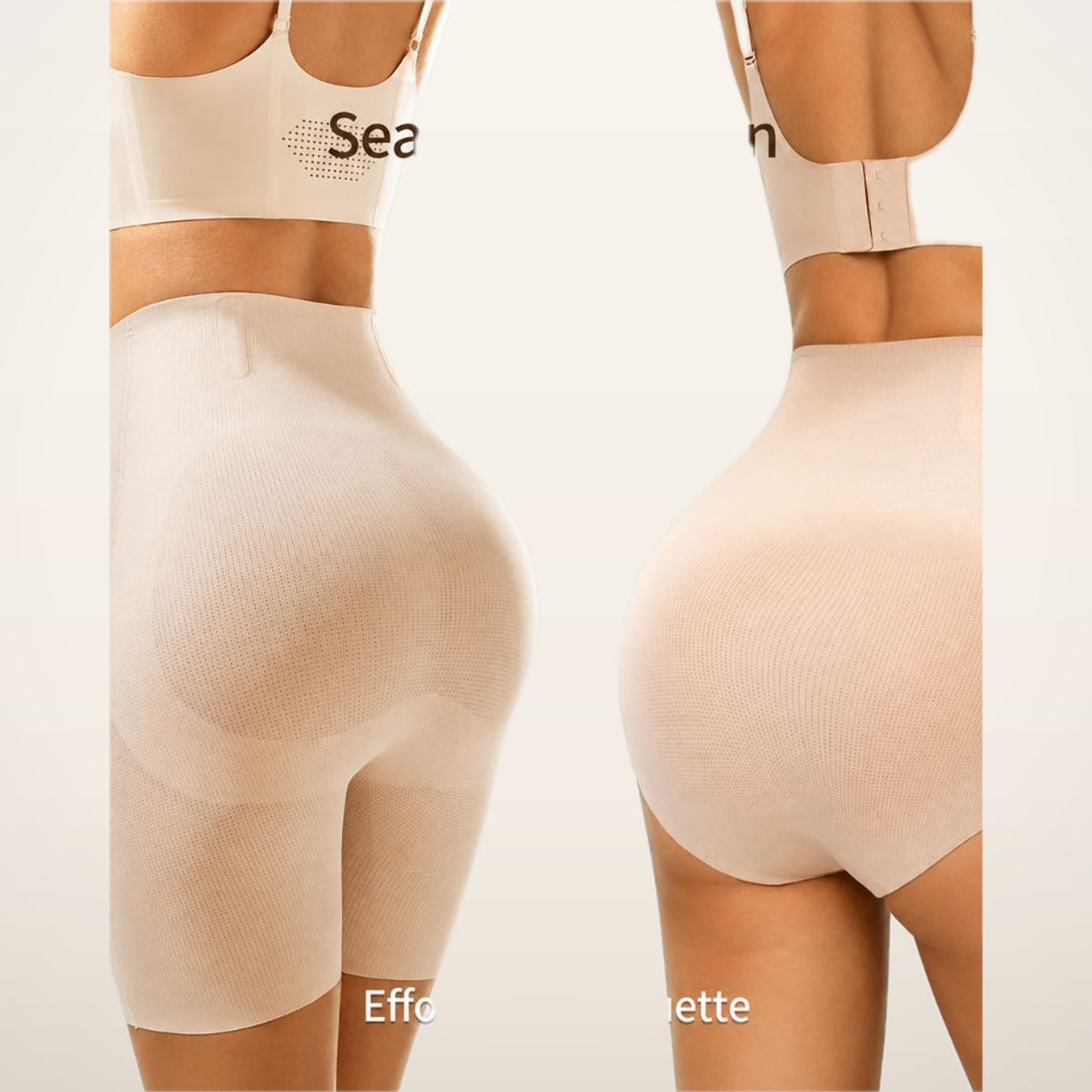 Esme High-Waist Seamless Shaper Shorts | Velvetella