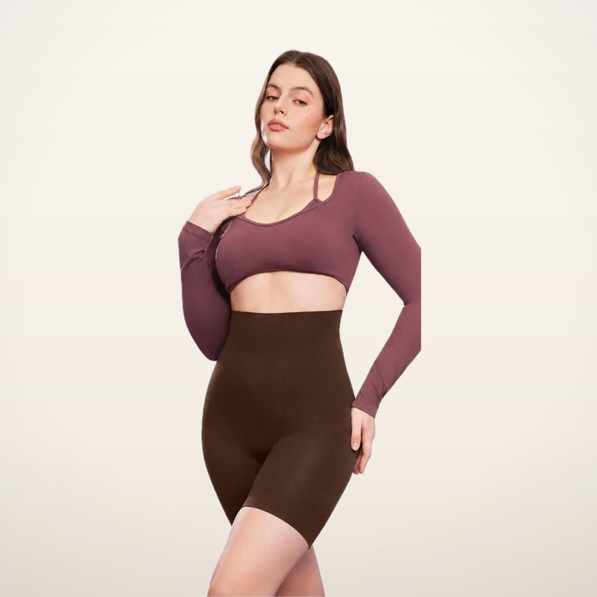Luz High-Waist Butt-Lift Shaper Shorts | Velvetella