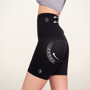 Luz High-Waist Butt-Lift Shaper Shorts | Velvetella