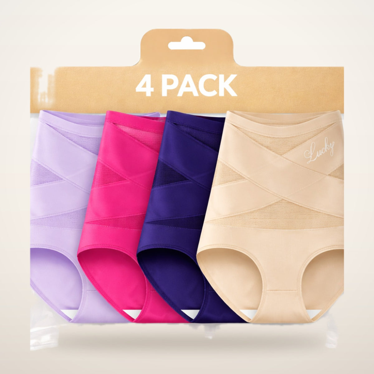 Esme Seamless Shaping Panties · Set of 4 | Velvetella