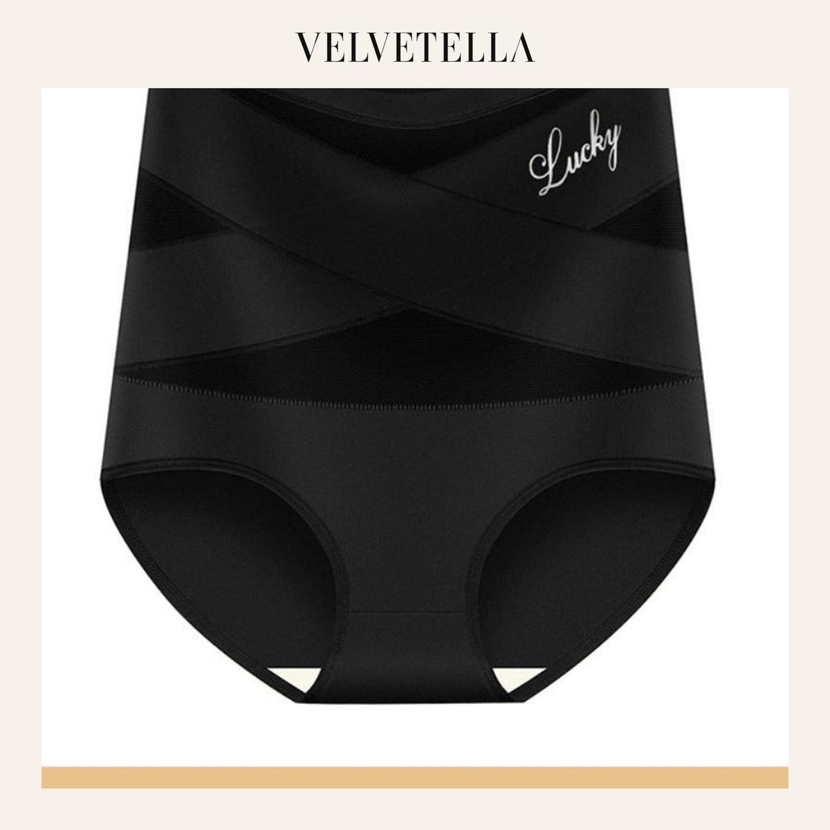 High-Waist Tummy Control Seamless Shaping Panties | Velvetella