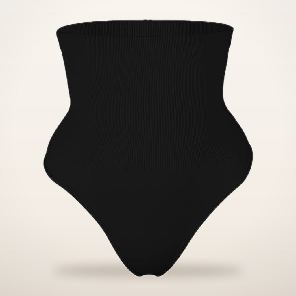 Esme High-Waist Smoothing Thongs · Set of 2 | Velvetella