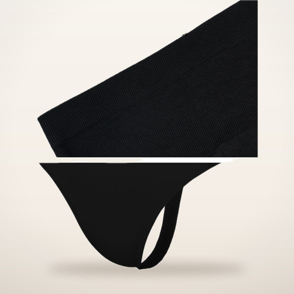 Esme High-Waist Smoothing Thongs · Set of 2 | Velvetella
