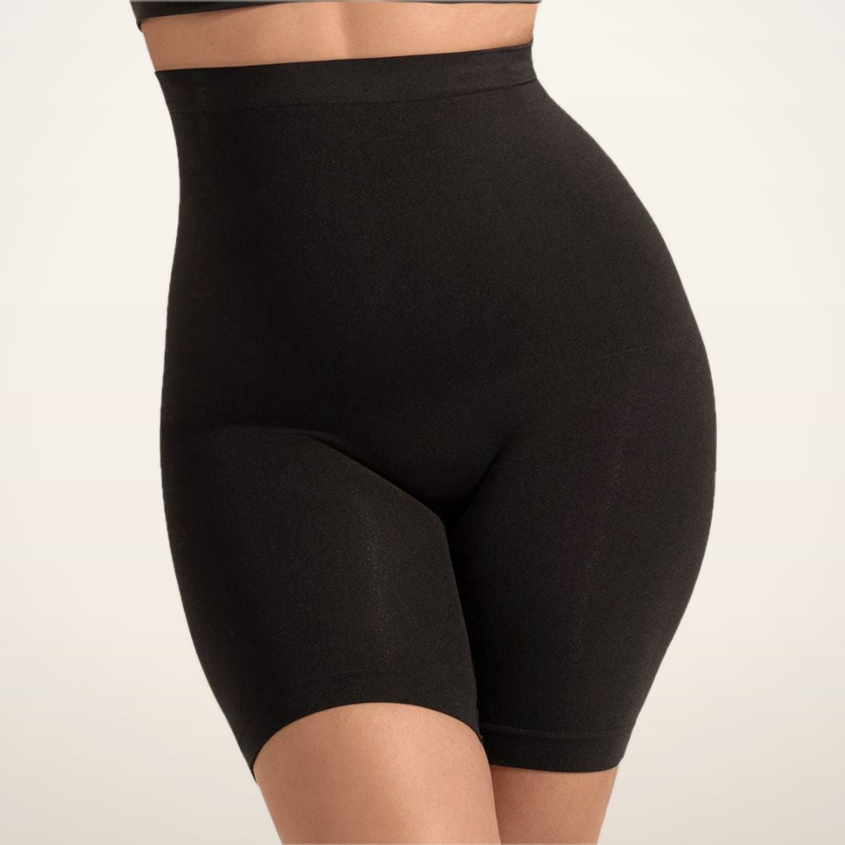 Esme High-Waist Seamless Smoothing Shorts | Velvetella