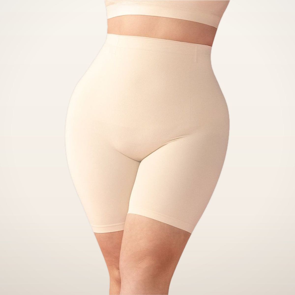 Esme High-Waist Seamless Smoothing Shorts | Velvetella
