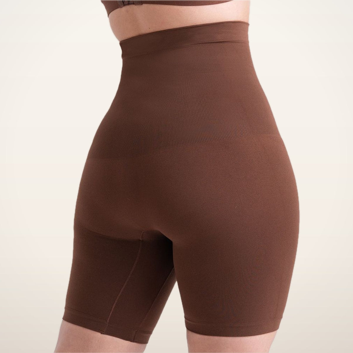 Esme High-Waist Seamless Smoothing Shorts | Velvetella