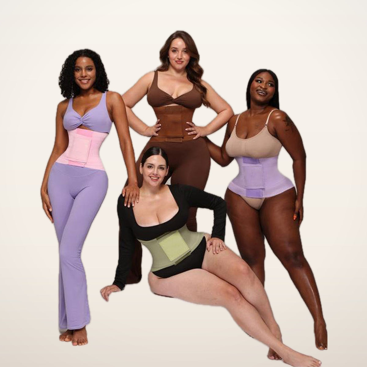 Thea Adjustable Hourglass Girdle | Velvetella