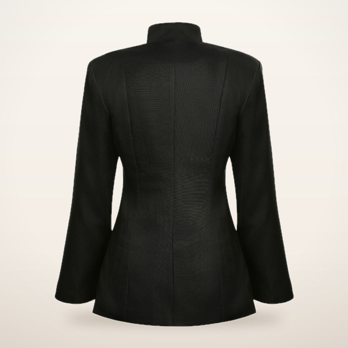 Kaia Stand-Collar Cutout Blazer | Velvetella
