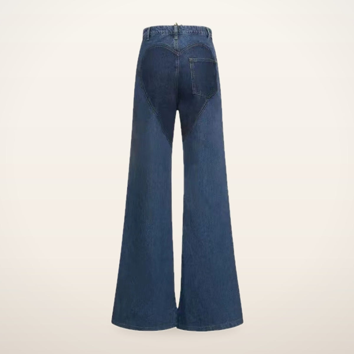Lexi Criss-Cross Cutout Flare Jeans | Velvetella