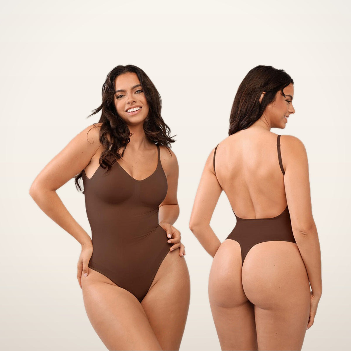 Aria Low-Back Seamless Smoothing Bodysuit | Velvetella