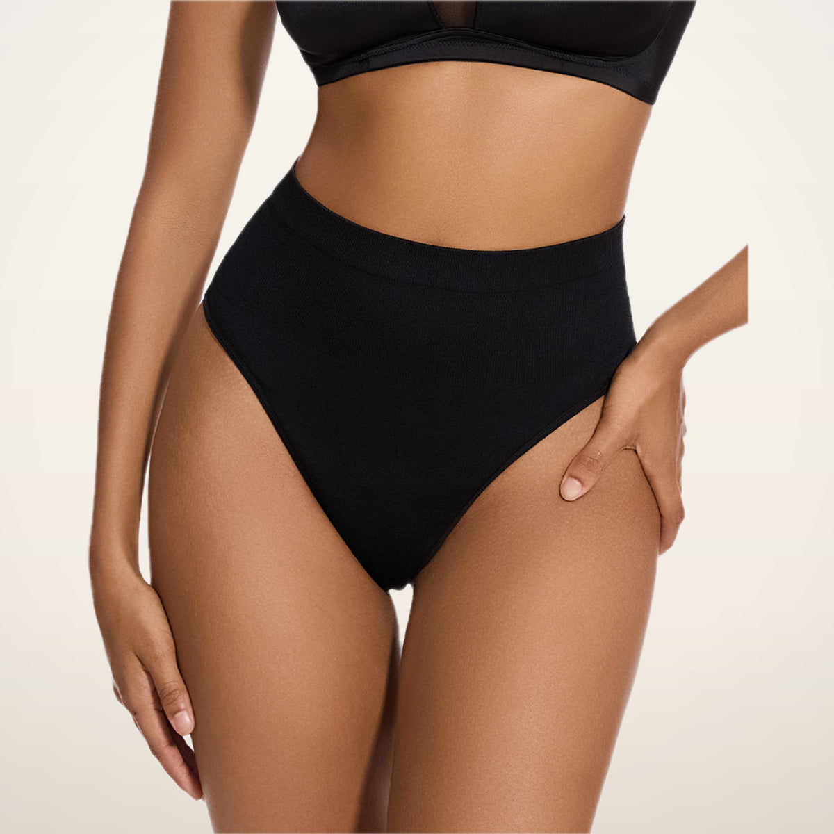 Esme Mid-Rise Smoothing Thongs · Set of 2 | Velvetella