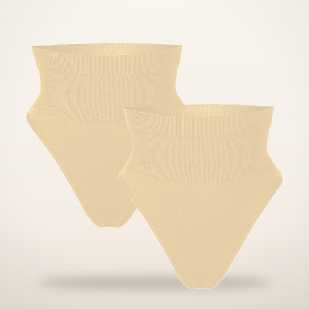 Esme Mid-Rise Smoothing Thongs · Set of 2 | Velvetella