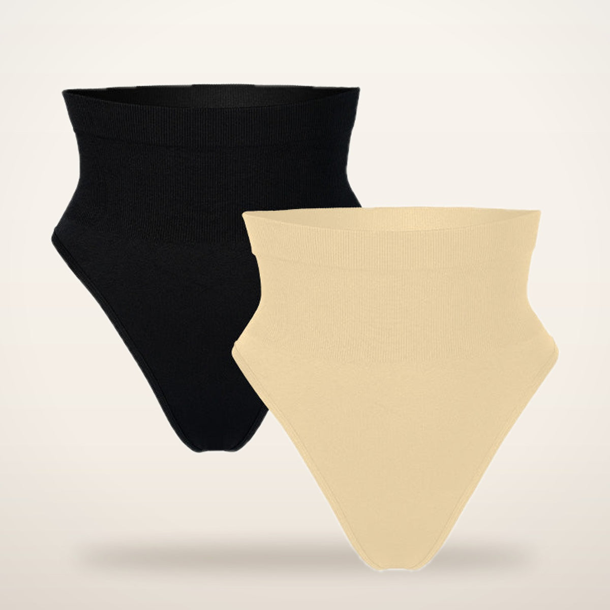 Esme Mid-Rise Smoothing Thongs · Set of 2 | Velvetella
