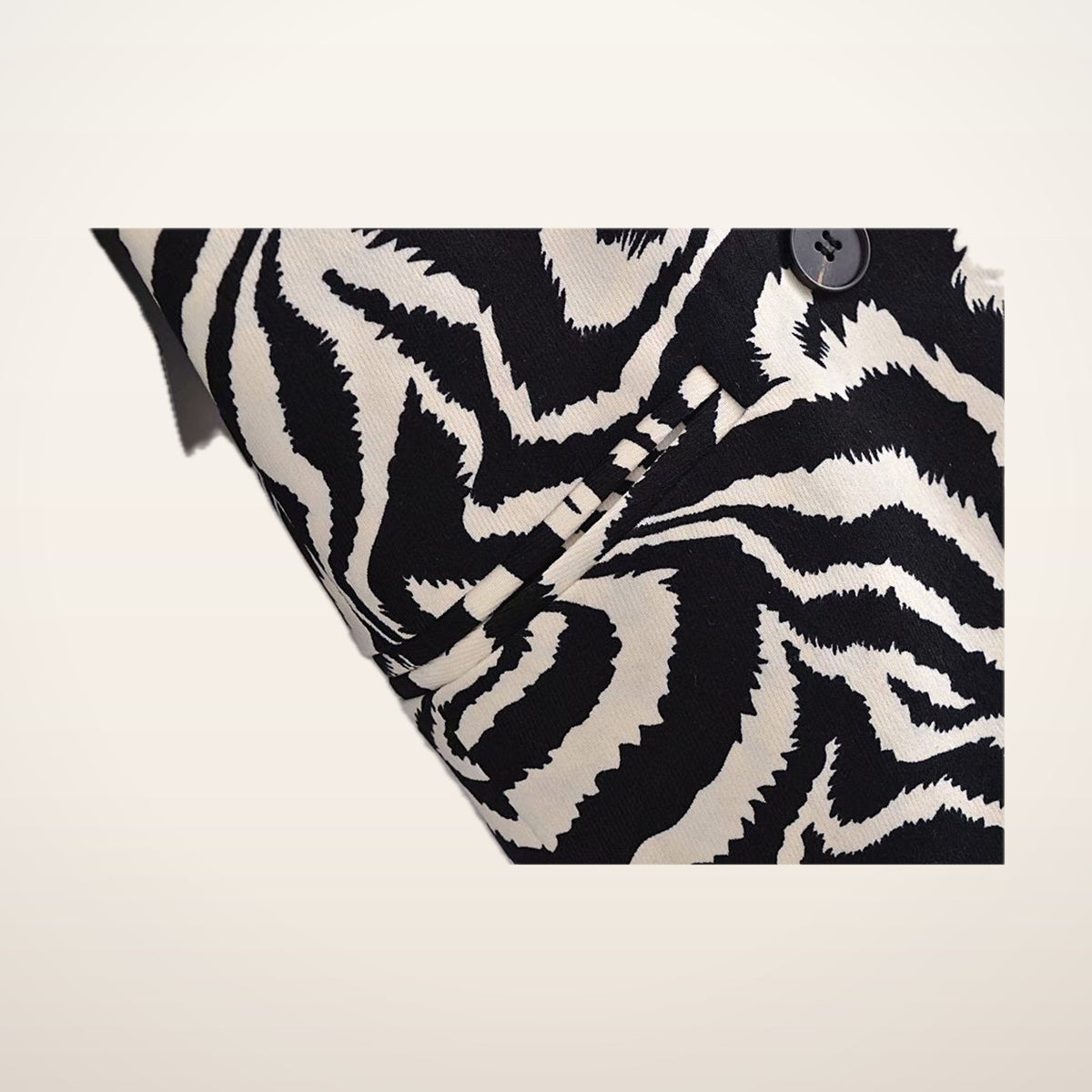 Mira Zebra Print Blazer | Velvetella