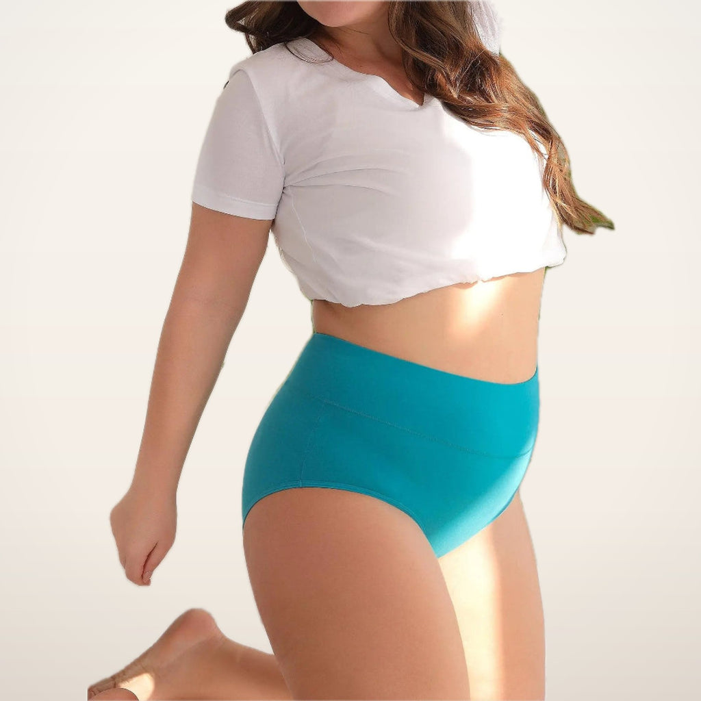 Coco Curve Cotton High-Rise Briefs · Set of 4 | Velvetella