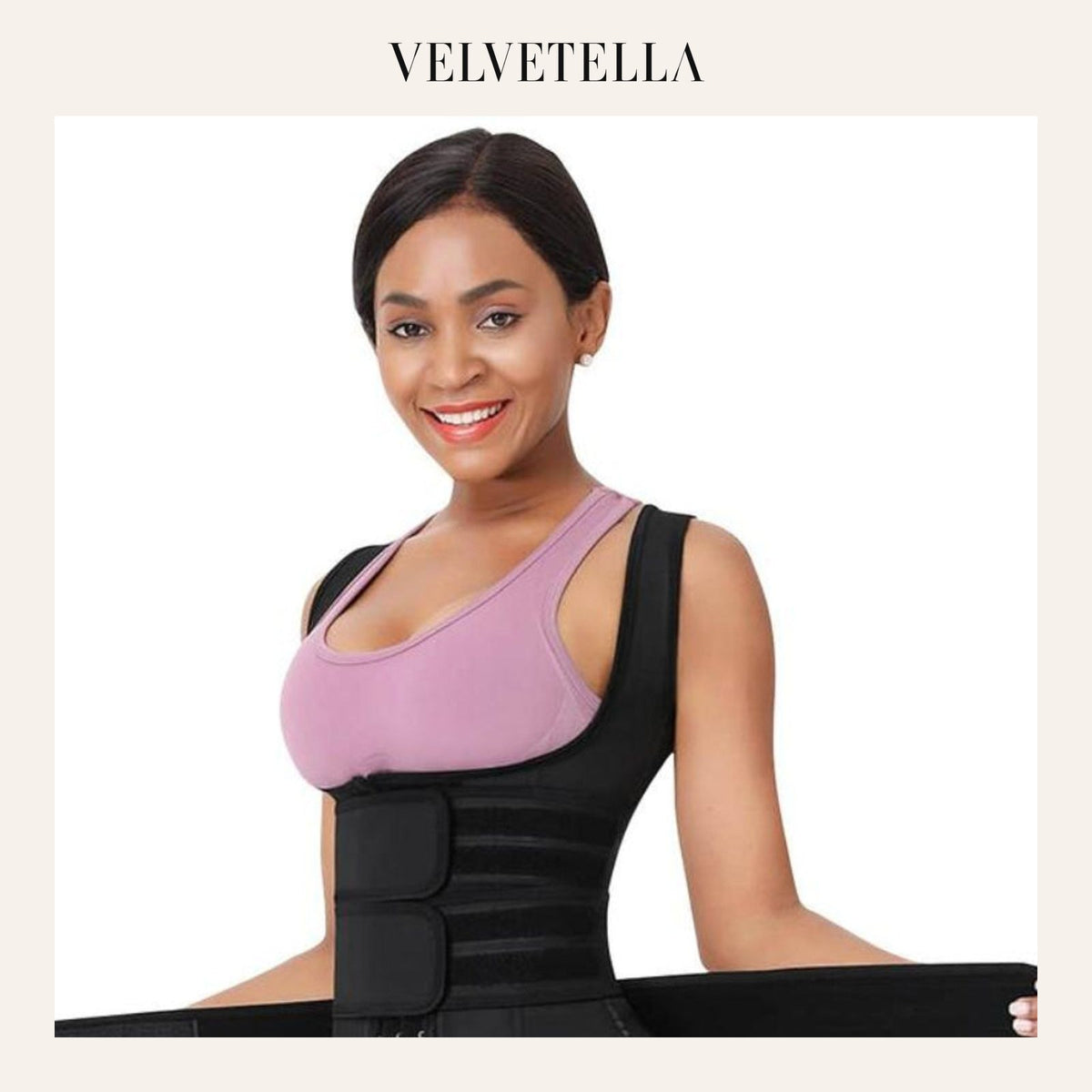 Plus Size Waist Trainer Vest | Velvetella
