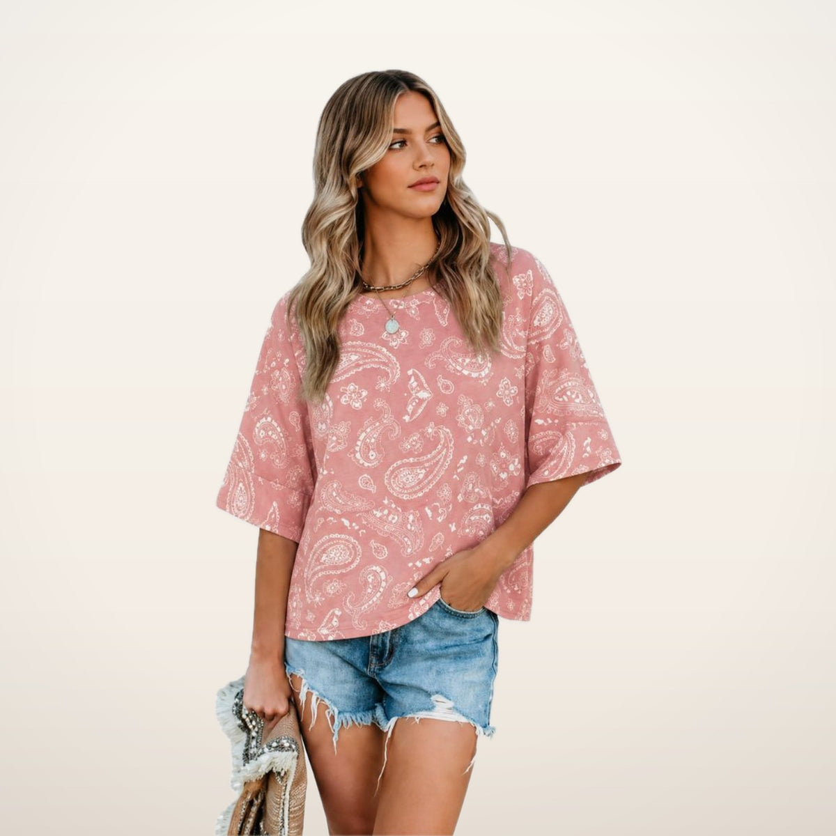 Relaxed Flared Sleeve T-Shirt | Velvetella
