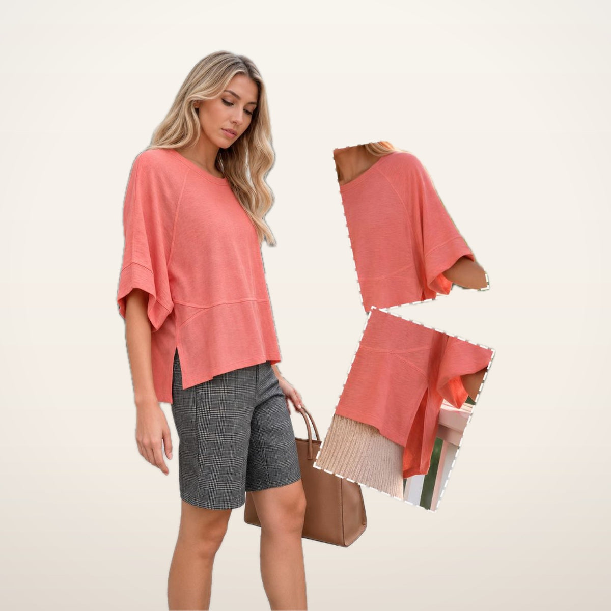 Relaxed Flared Sleeve T-Shirt | Velvetella