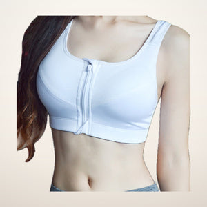 Sculpt Zip-Front High-Support Bra | Velvetella