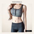 Sculpt Zip-Front High-Support Bra | Velvetella