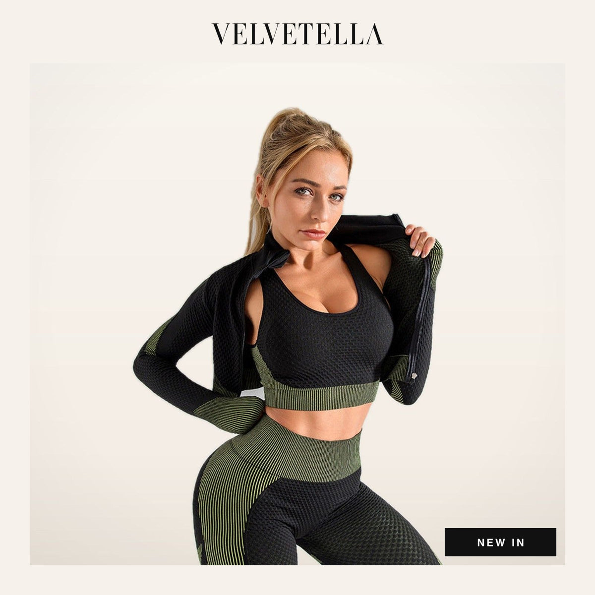 Seamless 3-Piece Set | Velvetella