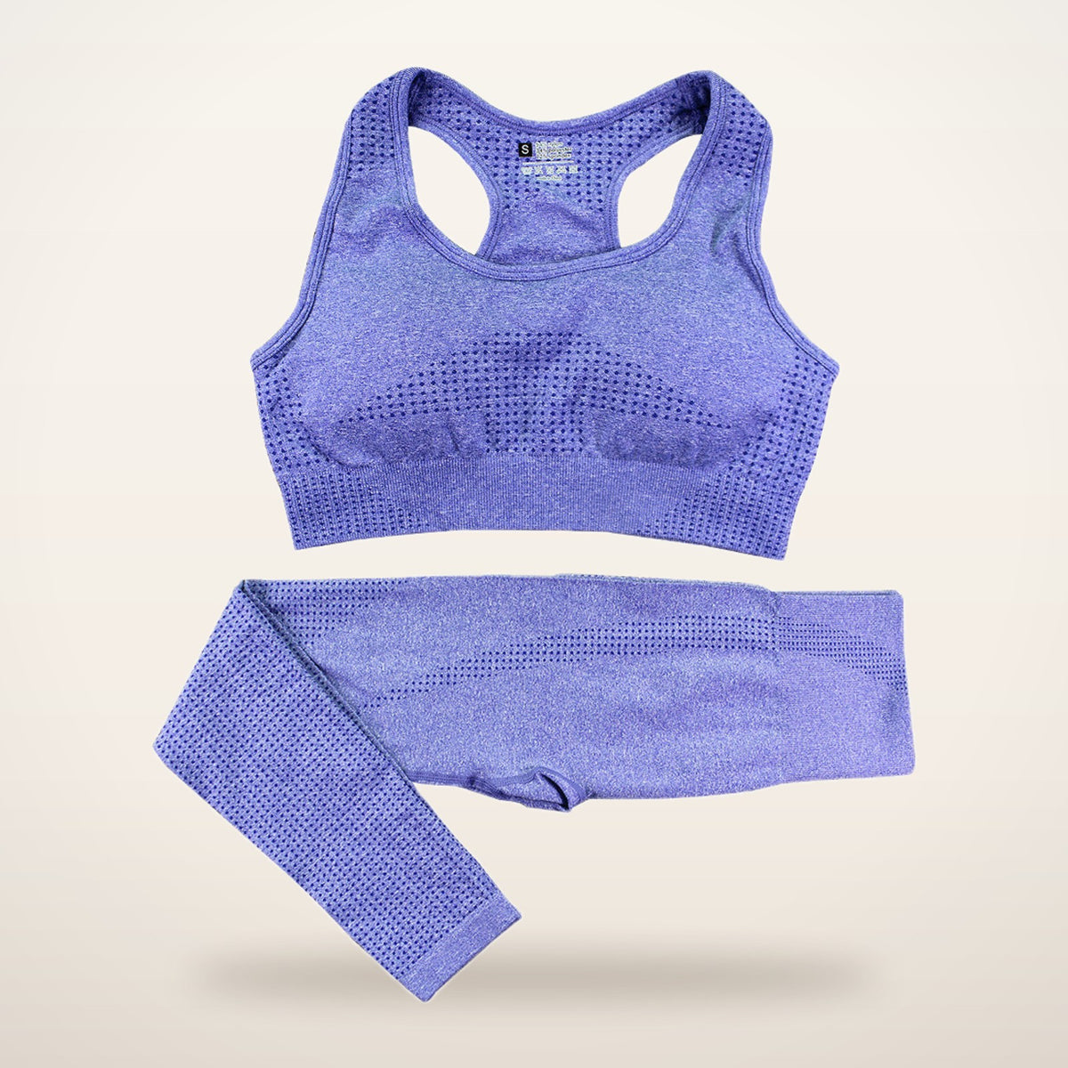 Seamless Crop Top & Legging Set | Velvetella