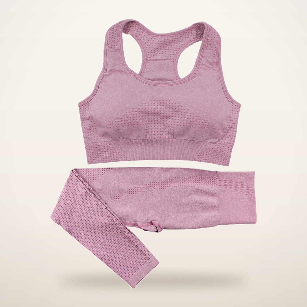 Seamless Crop Top & Legging Set | Velvetella