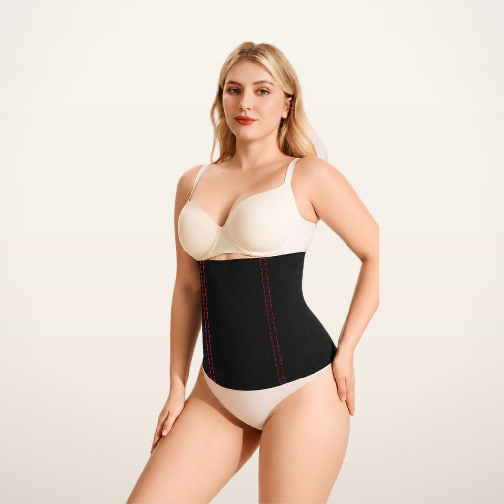 Seamless High-Compression 4-Bone Waist Trainer | Velvetella