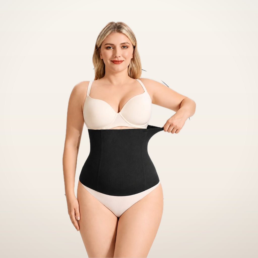 Seamless High-Compression 4-Bone Waist Trainer | Velvetella
