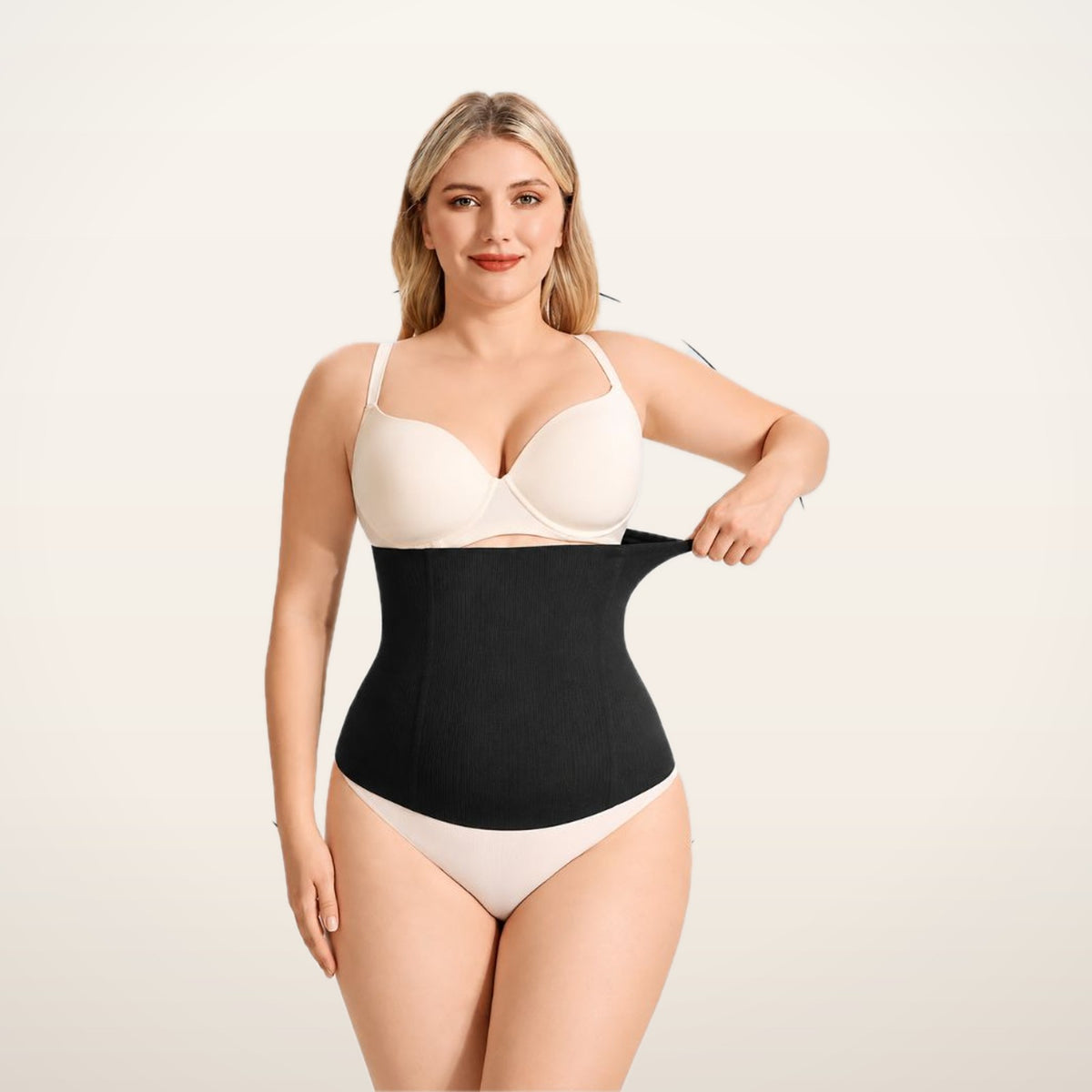 Seamless High-Compression 4-Bone Waist Trainer | Velvetella