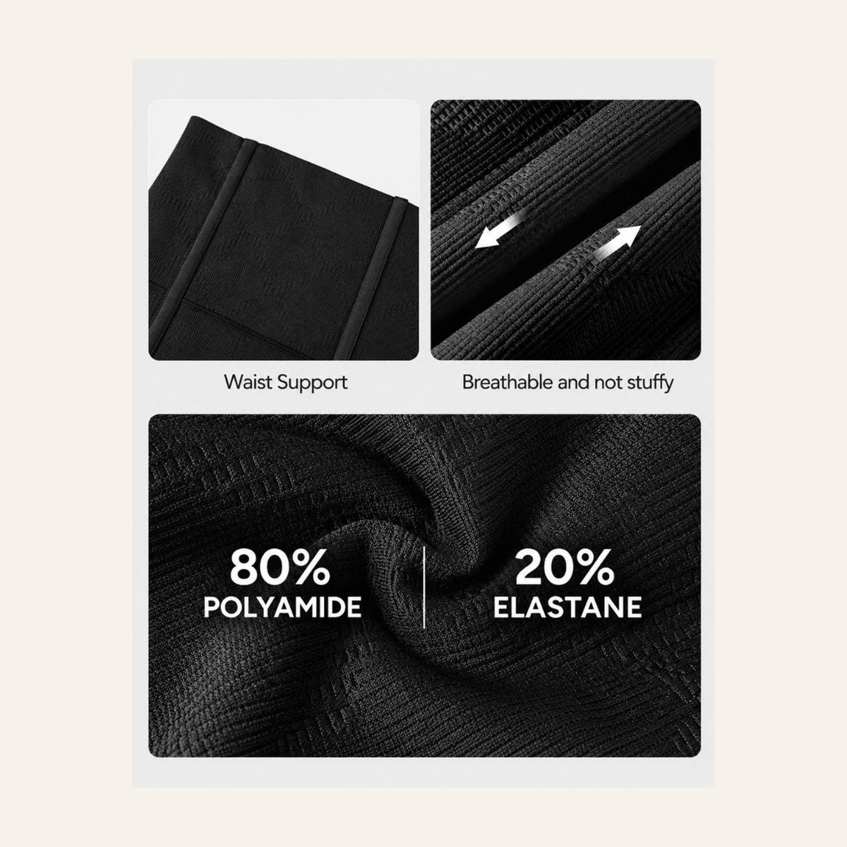 Seamless High-Compression 4-Bone Waist Trainer | Velvetella