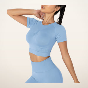 Seamless Knit Tee | Velvetella