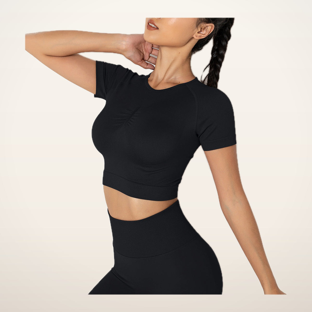 Seamless Knit Tee | Velvetella