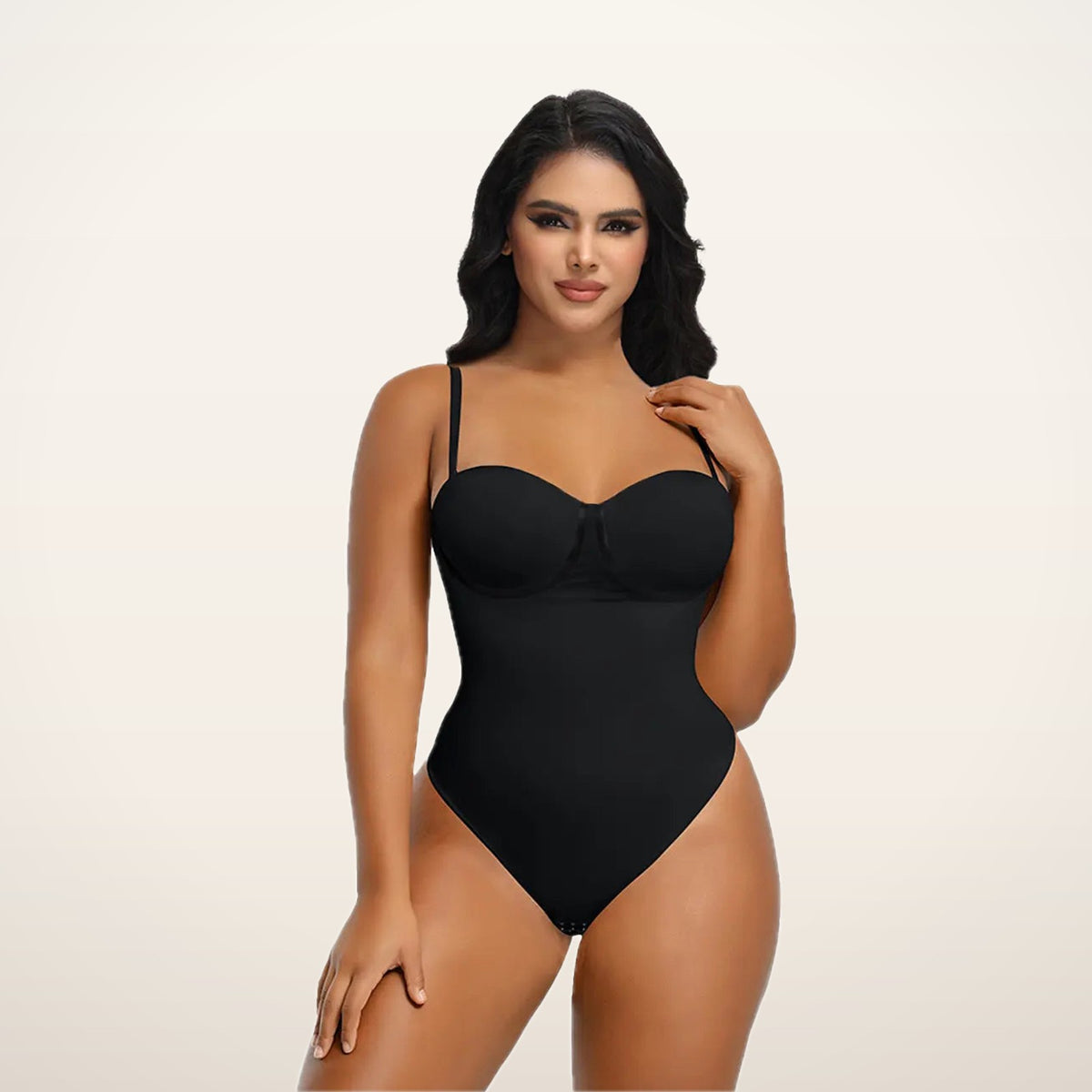 Seamless Lace-Up Bodysuit for Effortless Curves | Velvetella