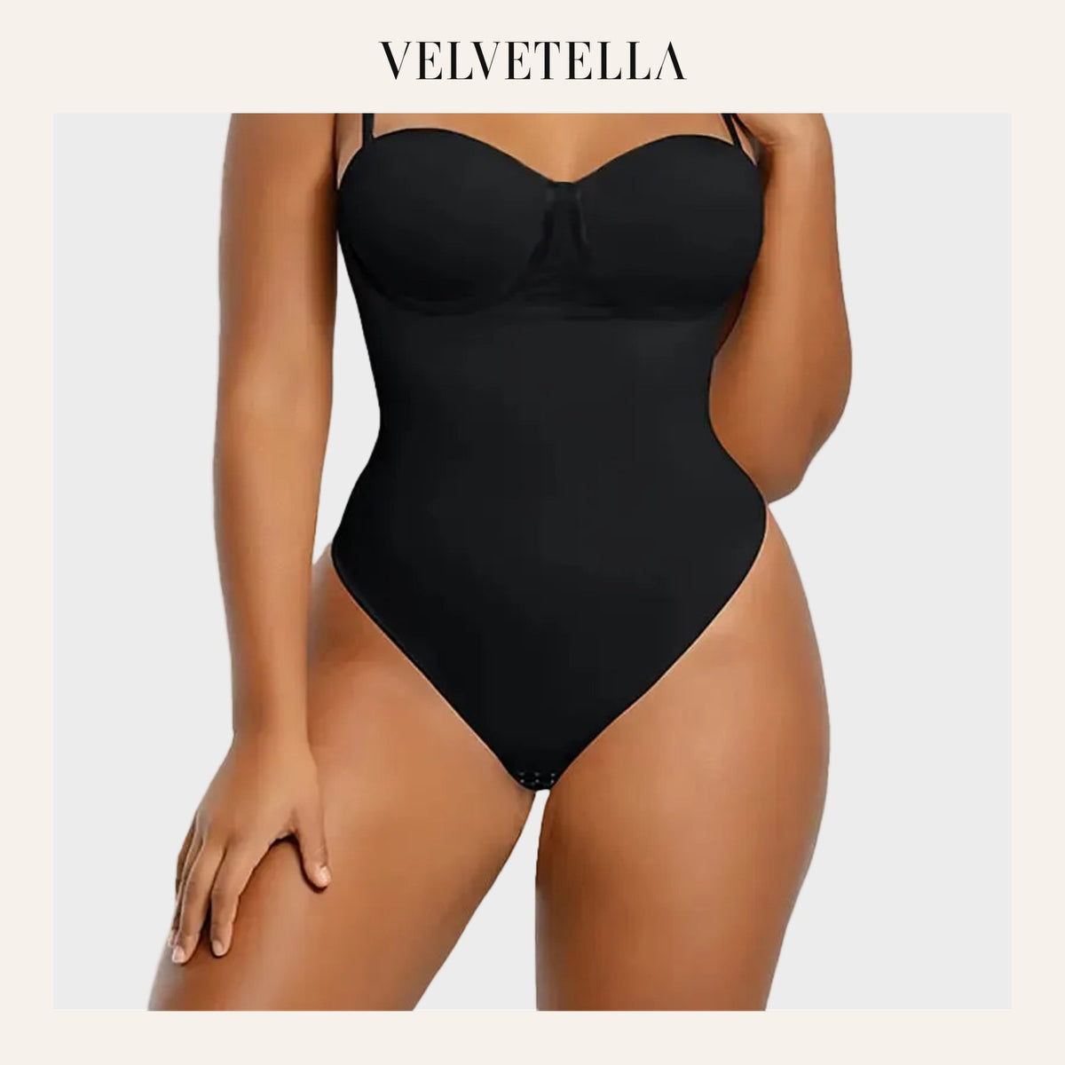 Seamless Lace-Up Bodysuit for Effortless Curves | Velvetella