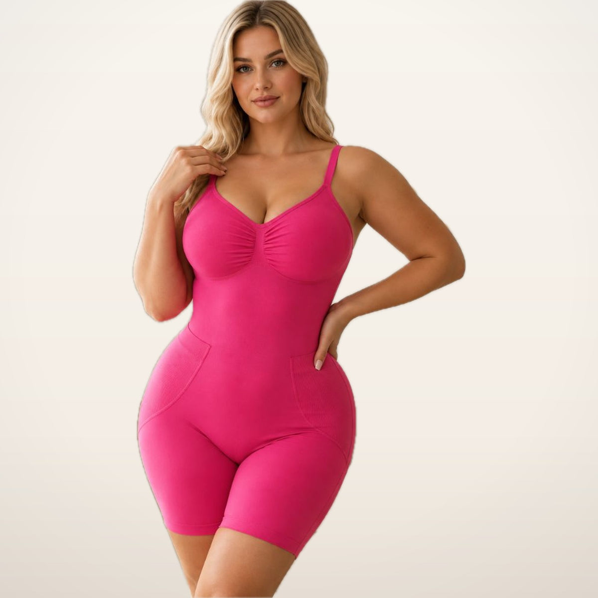 Aria Open-Back Seamless Smoothing Bodysuit | Velvetella