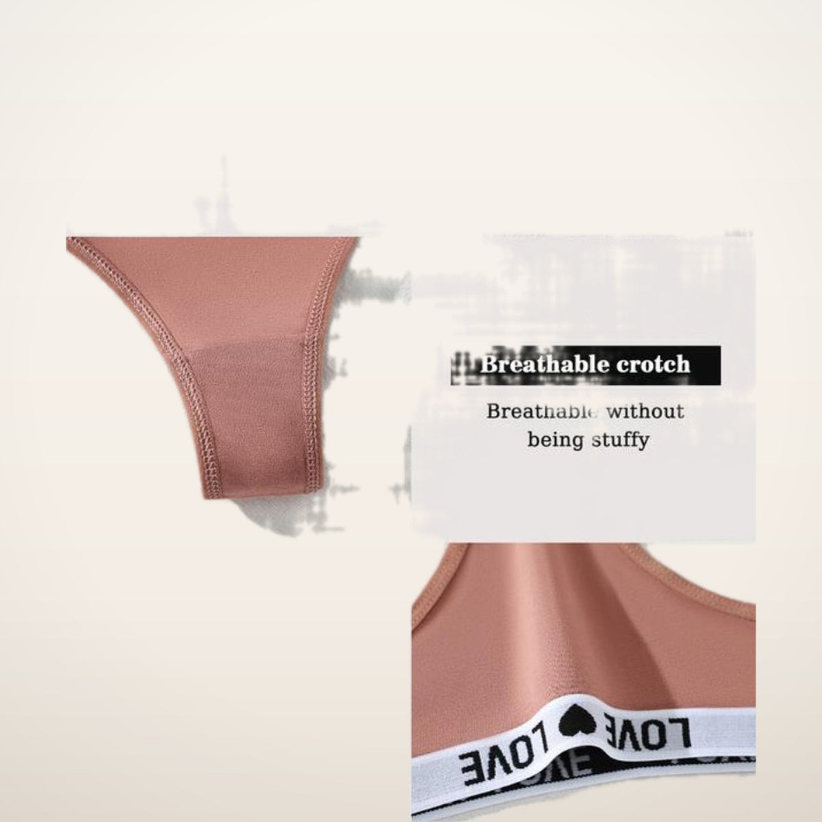Tali No-Show Low-Rise Thong | Velvetella