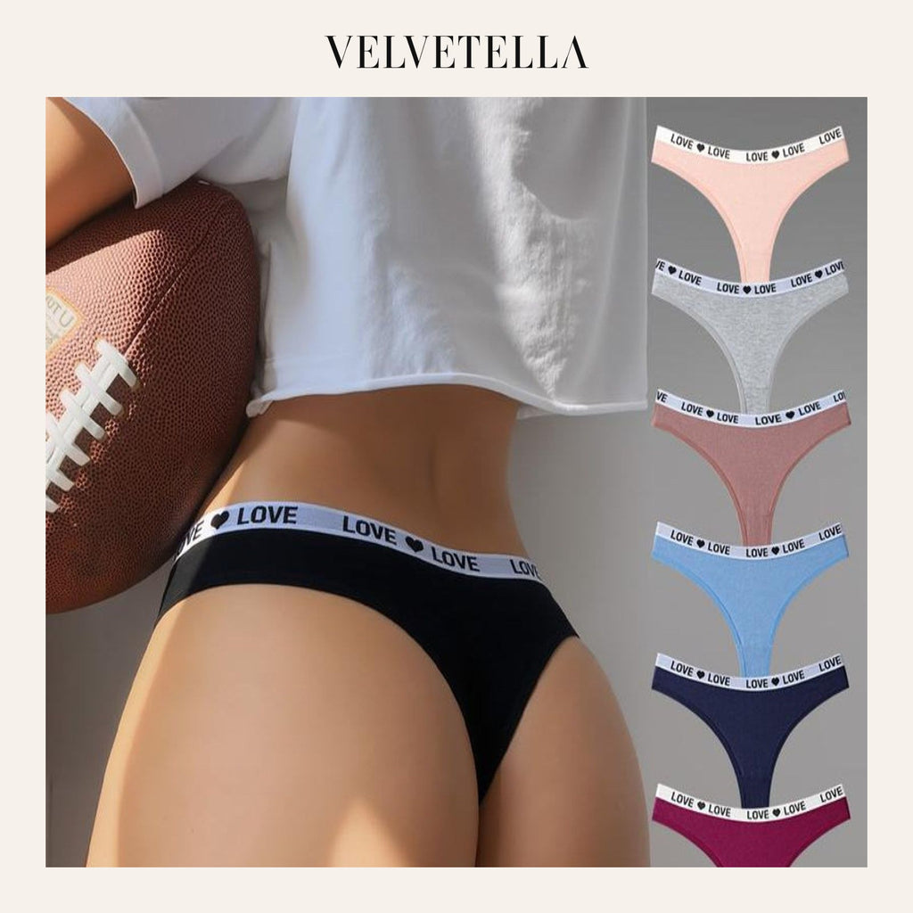 Secretly Sexy Low-Rise Thong - No Show, All-Day Comfort | Velvetella