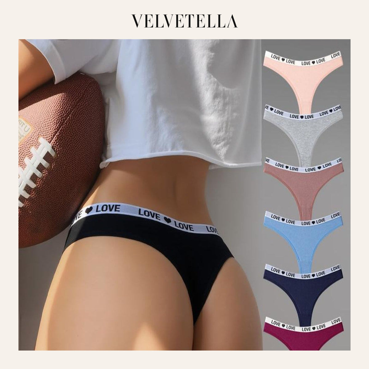 Secretly Sexy Low-Rise Thong - No Show, All-Day Comfort | Velvetella