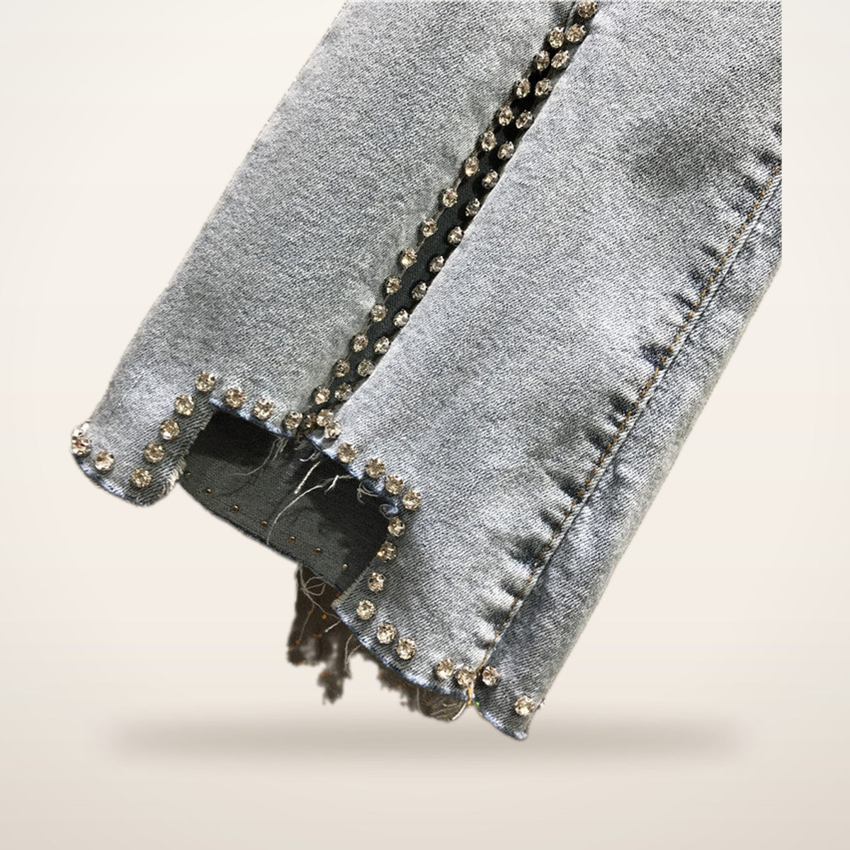 Sloane Split-Hem Skinny Jeans | Velvetella