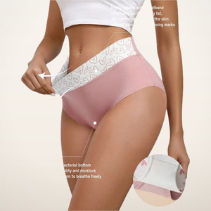 Hart Cotton High-Waist Briefs · Set of 6 | Velvetella