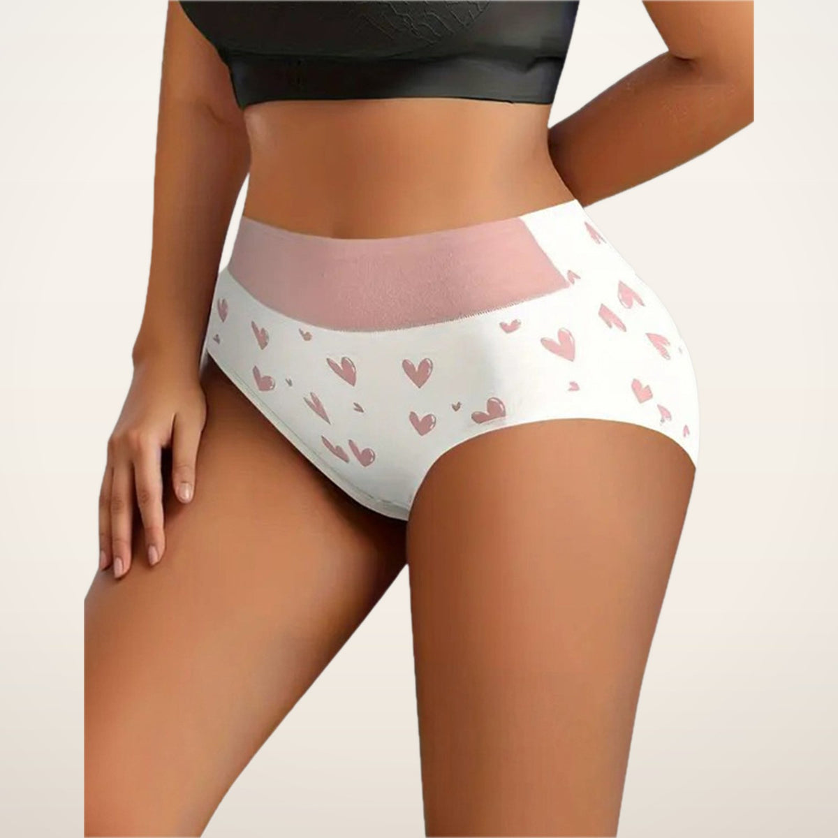 Hart Cotton High-Waist Briefs · Set of 6 | Velvetella