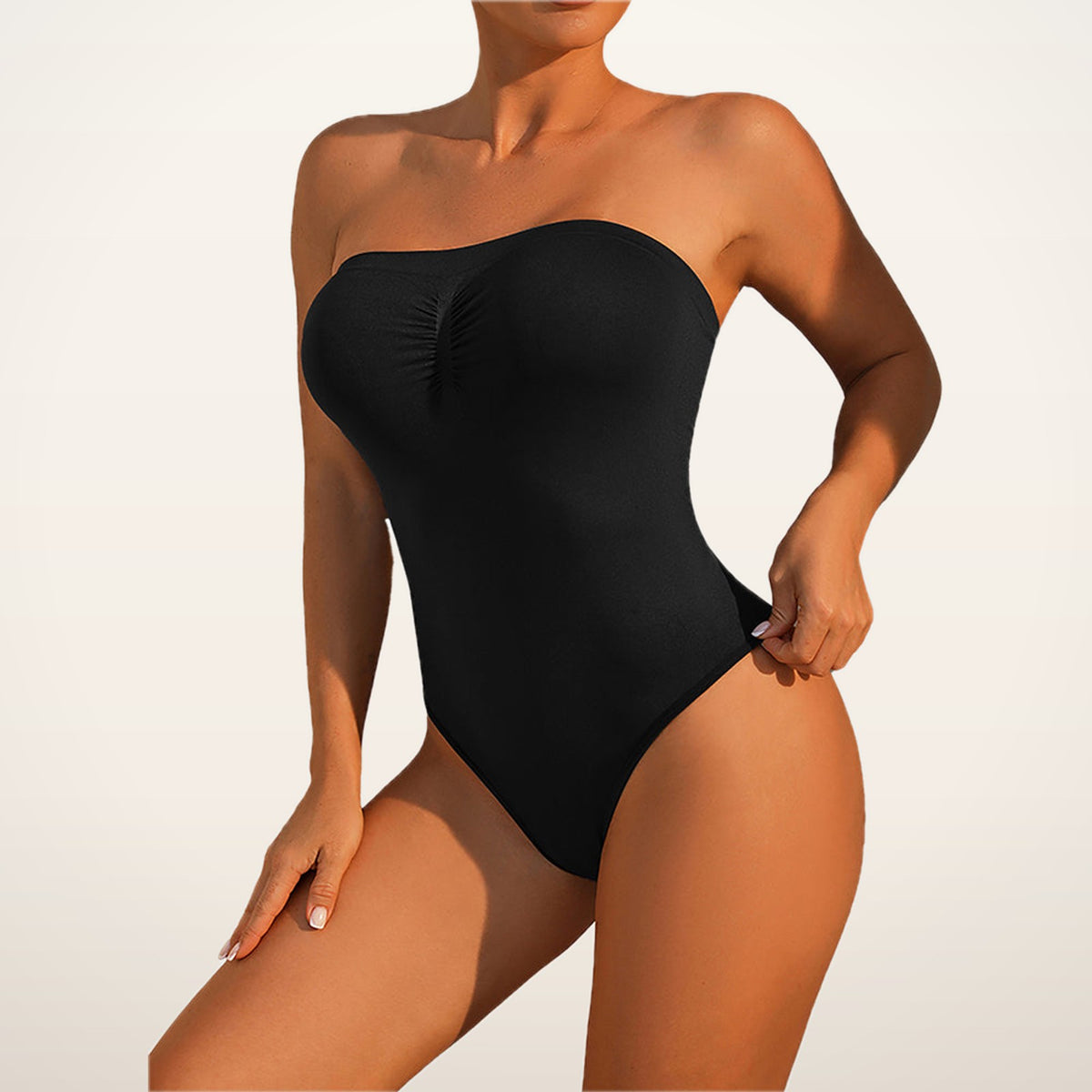 Selene Strapless Sculpting Bodysuit | Velvetella