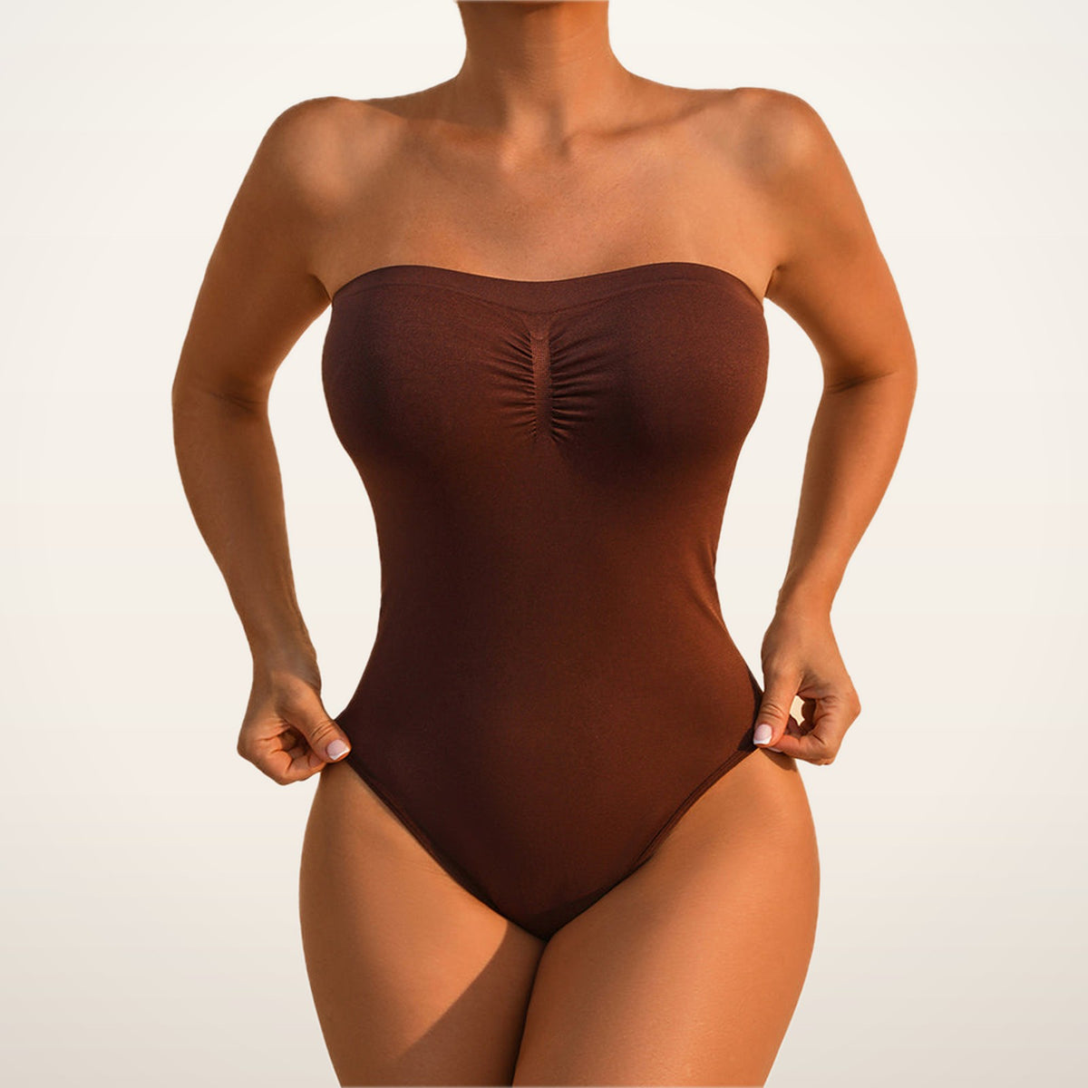 Selene Strapless Sculpting Bodysuit | Velvetella