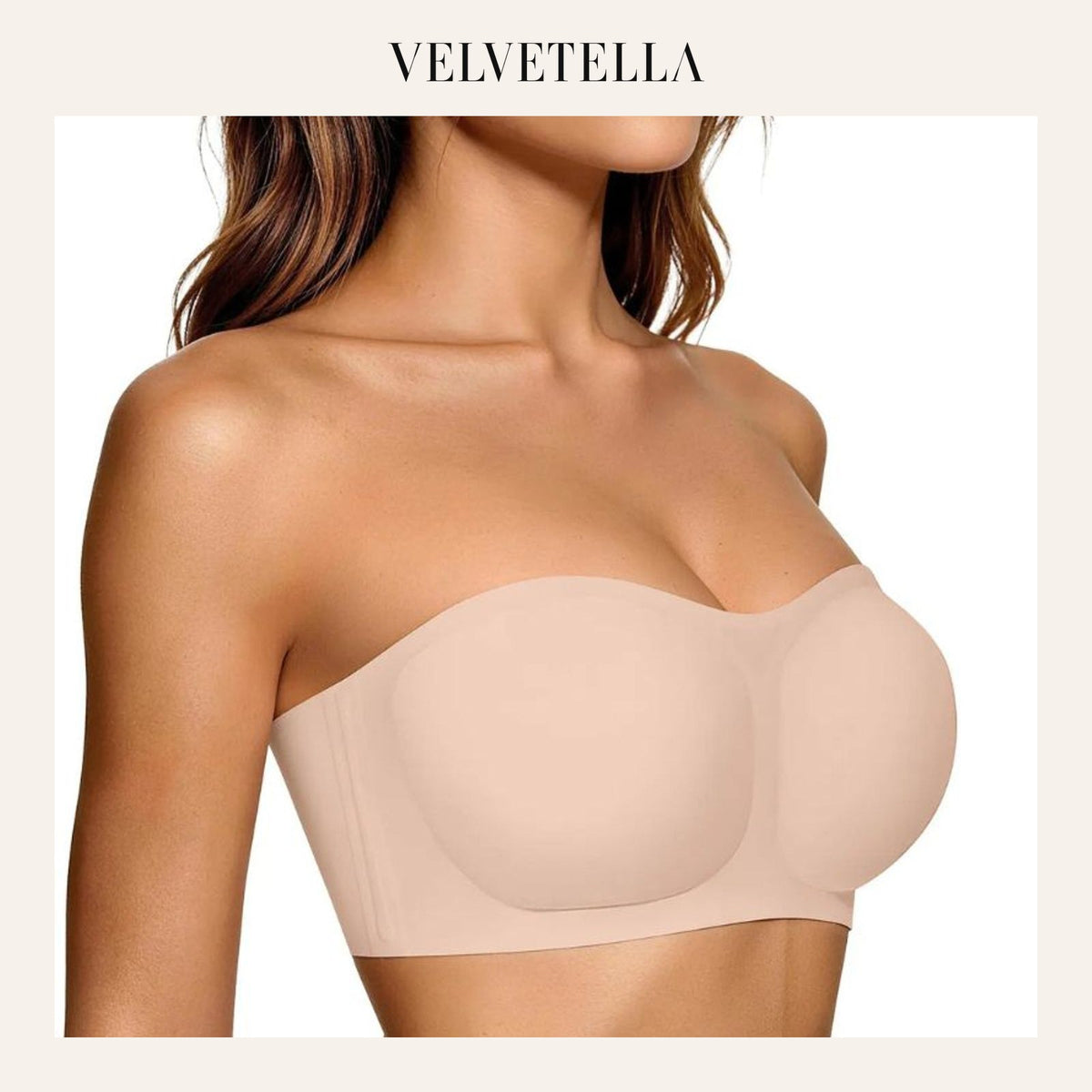 Seamless Strapless Bandeau Bra | Velvetella